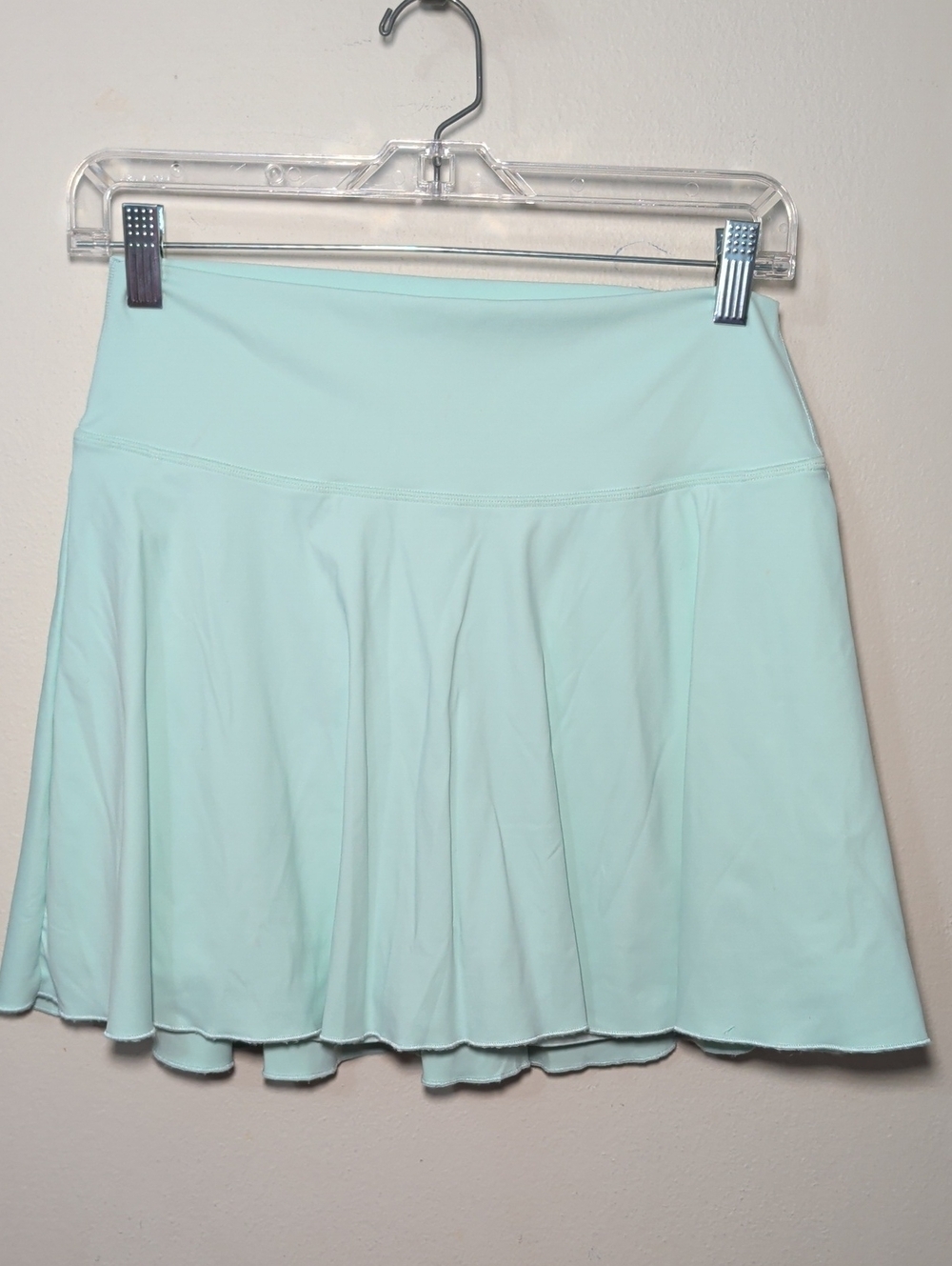 Bossi Ashby Athletic Tennis Skirt Light Blue Pleated Shorts-Lined Women's Size L
